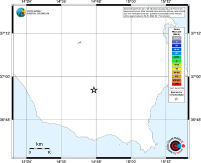 Mappa MCS - territori località