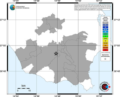 Mappa MCS - territori comuni