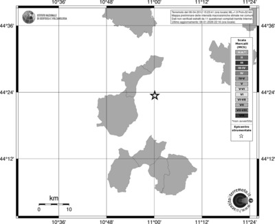 Mappa MCS - territori comuni