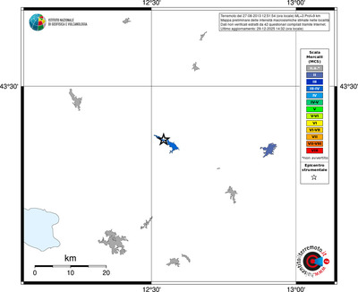 Mappa MCS - territori località