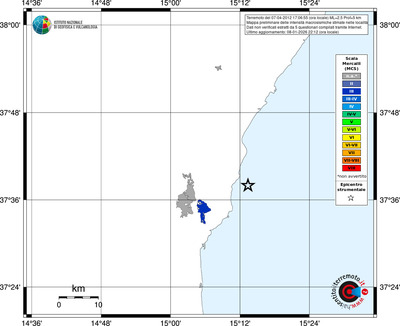 Mappa MCS - territori località