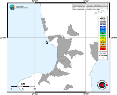 Mappa MCS - territori comuni