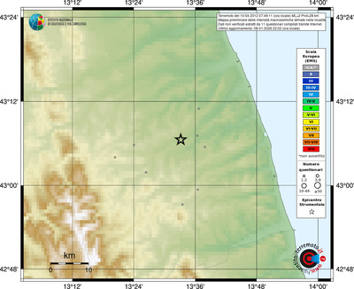 Mappa EMS - località