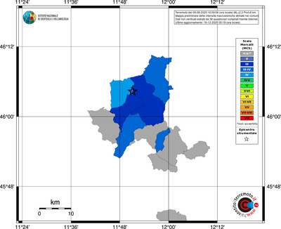 Mappa MCS - territori comuni