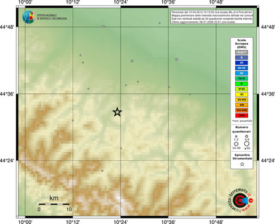 Mappa EMS - comuni