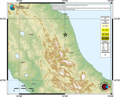 Mappa comuni con almeno 3 questionari