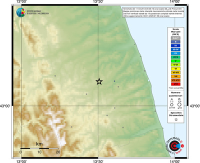 Mappa MCS - località
