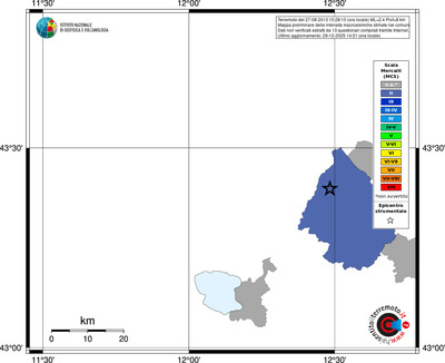 Mappa MCS - territori comuni