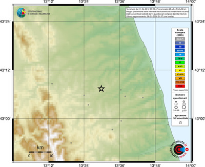 Mappa EMS - località