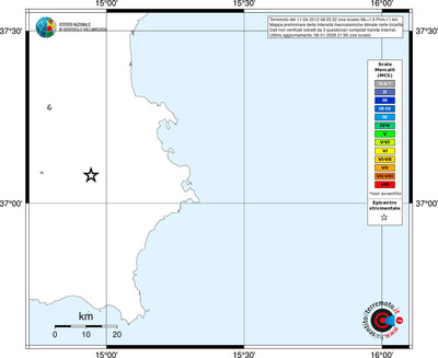 Mappa MCS - territori località
