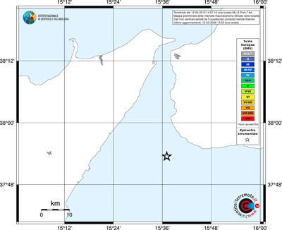 Mappa EMS - territori località