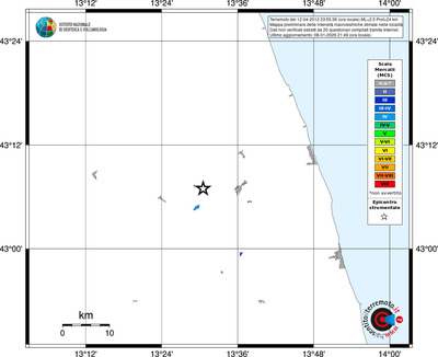 Mappa MCS - territori località