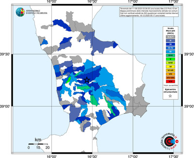 Mappa MCS - territori comuni