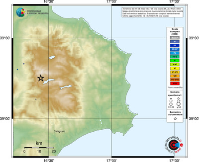 Mappa EMS - località