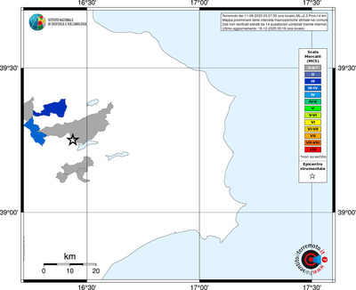 Mappa MCS - territori comuni