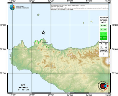 Mappa comuni con almeno 3 questionari
