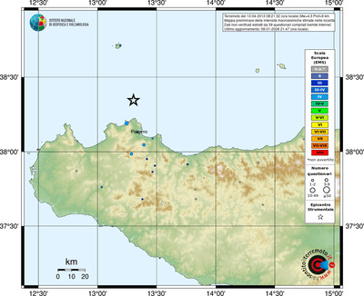 Mappa EMS - località