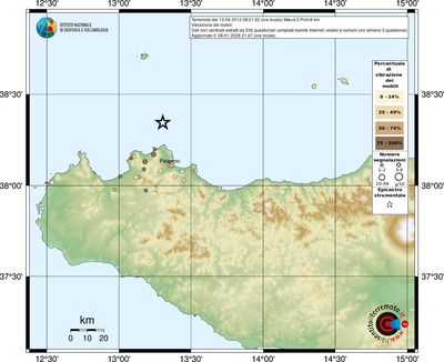 Mappa comuni con almeno 3 questionari