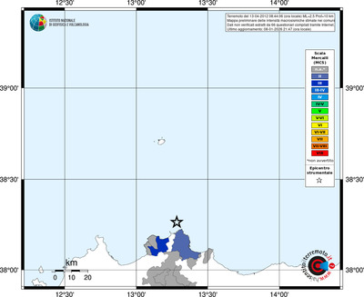 Mappa MCS - territori comuni