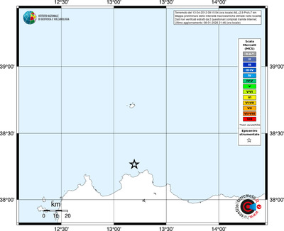 Mappa MCS - territori località