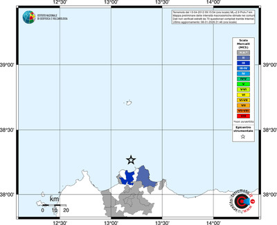 Mappa MCS - territori comuni