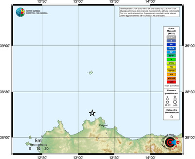 Mappa MCS - località