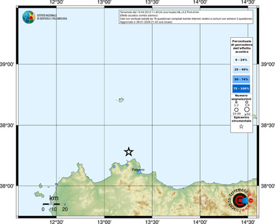 Mappa comuni con almeno 3 questionari