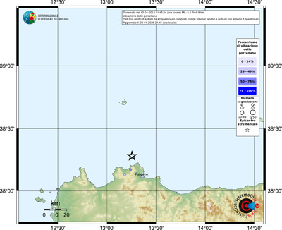 Mappa comuni con almeno 3 questionari
