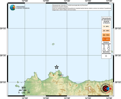 Mappa comuni con almeno 3 questionari
