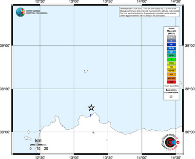 Mappa MCS - territori località