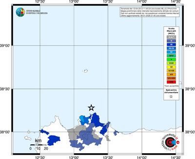 Mappa MCS - territori comuni