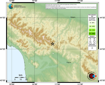 Mappa comuni con almeno 3 questionari
