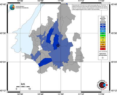 Mappa MCS - territori comuni