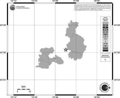 Mappa MCS - territori comuni