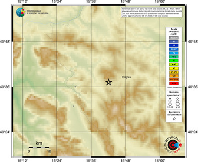 Mappa MCS - località