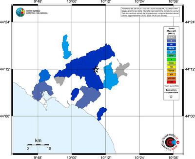 Mappa MCS - territori comuni
