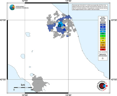 Mappa MCS - territori comuni
