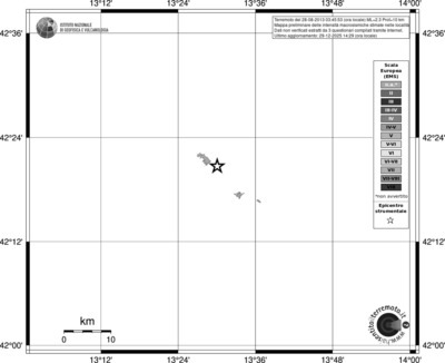 Mappa EMS - territori località