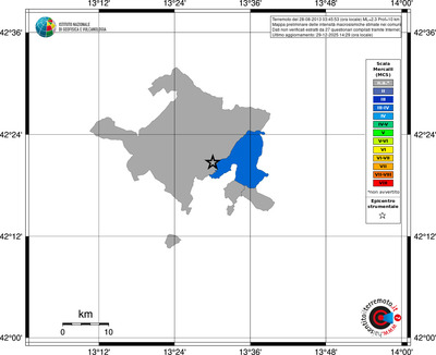 Mappa MCS - territori comuni