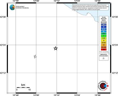 Mappa MCS - territori località