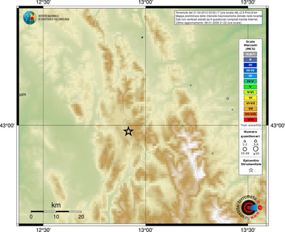 Mappa MCS - località