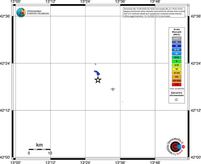 Mappa MCS - territori località