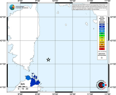 Mappa MCS - territori comuni