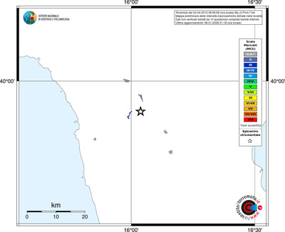 Mappa MCS - territori località