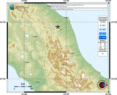 Mappa comuni con almeno 3 questionari