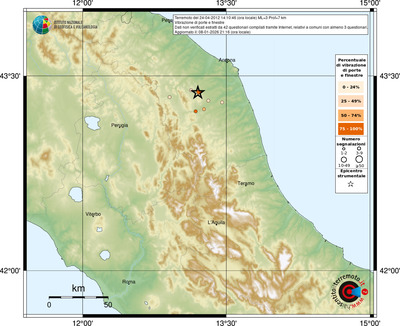 Mappa comuni con almeno 3 questionari
