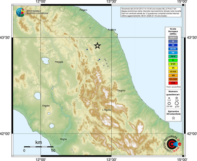 Mappa EMS - località