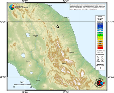 Mappa EMS - località