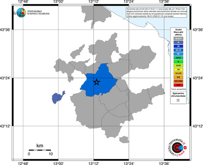 Mappa MCS - territori comuni