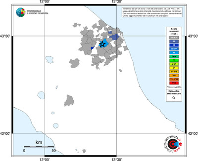 Mappa MCS - territori comuni